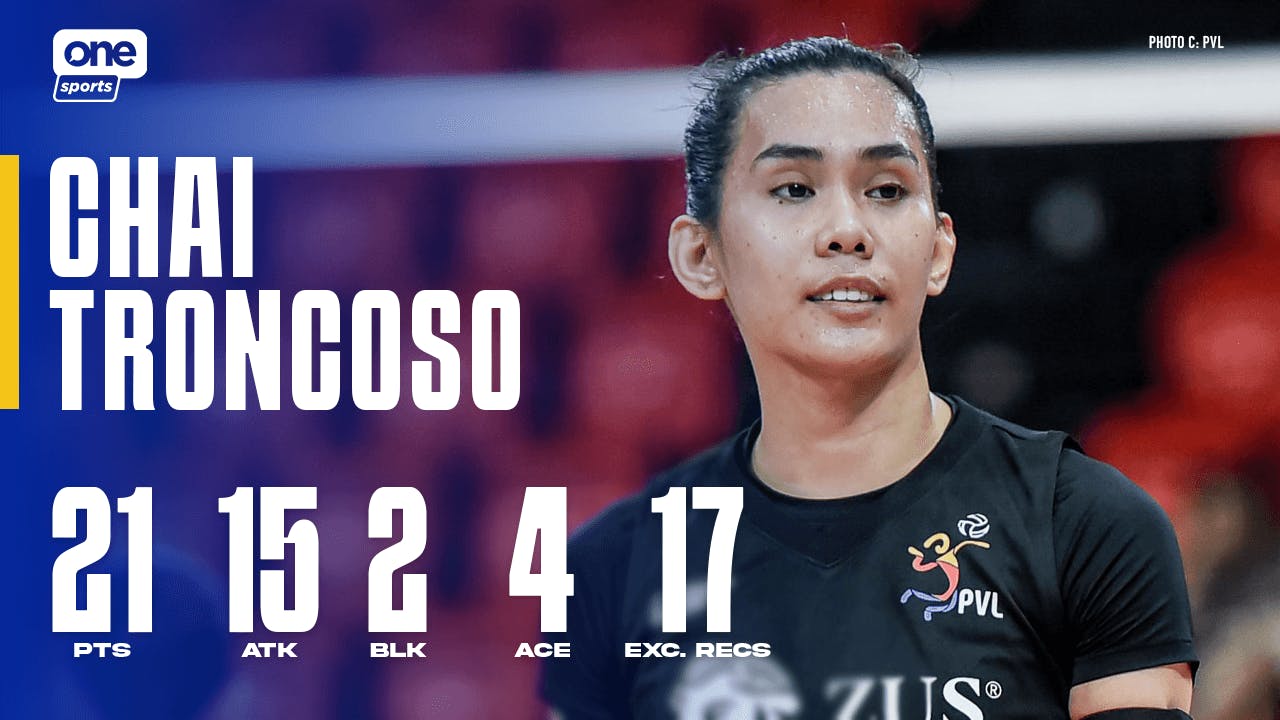 Chai Troncoso drops 21 for ZUS Coffee against former team Cignal | PVL Highlights